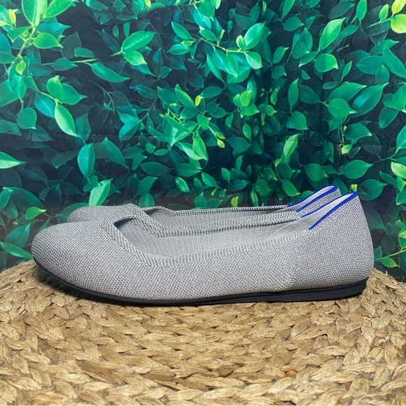 Rothy’s - The Flat - silver metallic - Picture 4 of 10